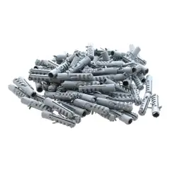 METALFER - Tarugo De Plastico 8 Mm (50 Un)