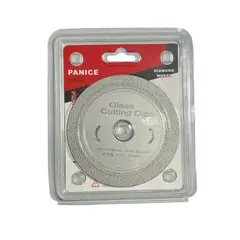 GENERICO - Disco De Corte Diamante Para Vidrio Esmeril Universal 115mm