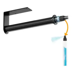 WAKESHOME - Portarollos Toalla De Papel Nova De Acero Inox con Botella Dispensador