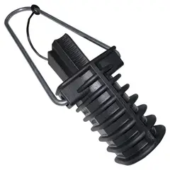 GENERICO - ( pack 5 ) Grampa De Retención Empalme Para Cable 16-25mm