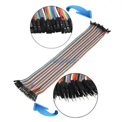 GENERICO - Cables Dupont 20cm 40p Macho Hembra Para Modulos