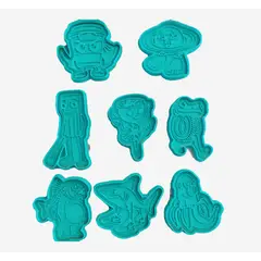 GENERICO - Cortador de Galletas Brainrot Pack 8