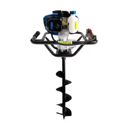 HYUNDAI - Ahoyador a Gasolina 43cc 1.6HP con 3 Brocas 10, 15 y 20 cm