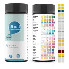 KUANGYE - Kit Completo De Prueba De Agua Potable 16 En 1(100 Unidades)