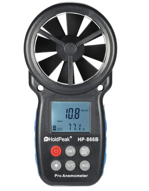 Anemometro Profesional Viento Y Temperatura
