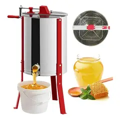 GENERICO - 4 Marco Extractor De Miel Separador Centrifuga Para Miel