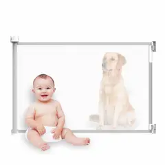 ZSPK - Barrera Puerta de Seguridad Retráctil para Bebés Protección