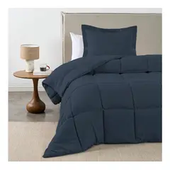 CANNON - Plumón King Liso Softwash 260x250 Piedra