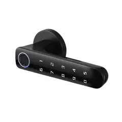 NOVYSTOR - Cerradura Inteligente Digital Huella Bluetooth y Contraseña