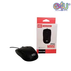 E4U - Mouse USB - Ergonómico, Liviano y Preciso