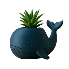 GENERICO - Macetero con forma de Ballena