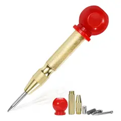 KINDA NICE - Punzón Punto Centro Automático Trabajos Pesados Ergonómico