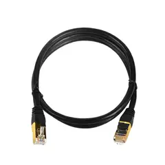 KINDA NICE - Cable De Red De Doble Blindaje De 30m Categoría 7 10 Gigabit