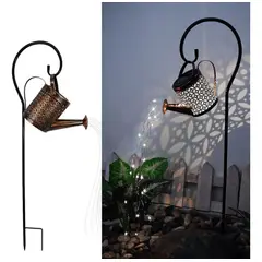 SUPERCENTER - Regadera Solar Hueca Agua Led Impermeable