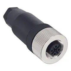 GENERICO - Conector M12 De 4 Pines Hembra Enchufe Impermeable