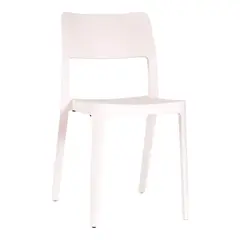 INDUMAC - Silla Monoblock Vita Rosado Perfecta para Terraza y Hogar