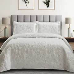 ANDES - Quilt Bordado Florencia Gris