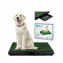 MOVI - Baño Sanitario XXL para Mascotas Pet Potty con Bandeja