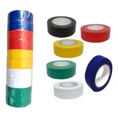 METALFER - Cinta Aisladora Set 10 Und De 18mm X 5m