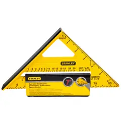 STANLEY - Escuadra De 2 Colores 180mm Plástico ABS STHT46010
