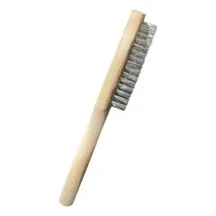 METALFER - Escobilla Metal/madera 6 Filas