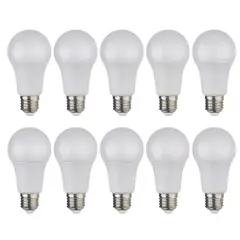 WANT - Pack 10 Ampolletas E27 13w 3000k Calida