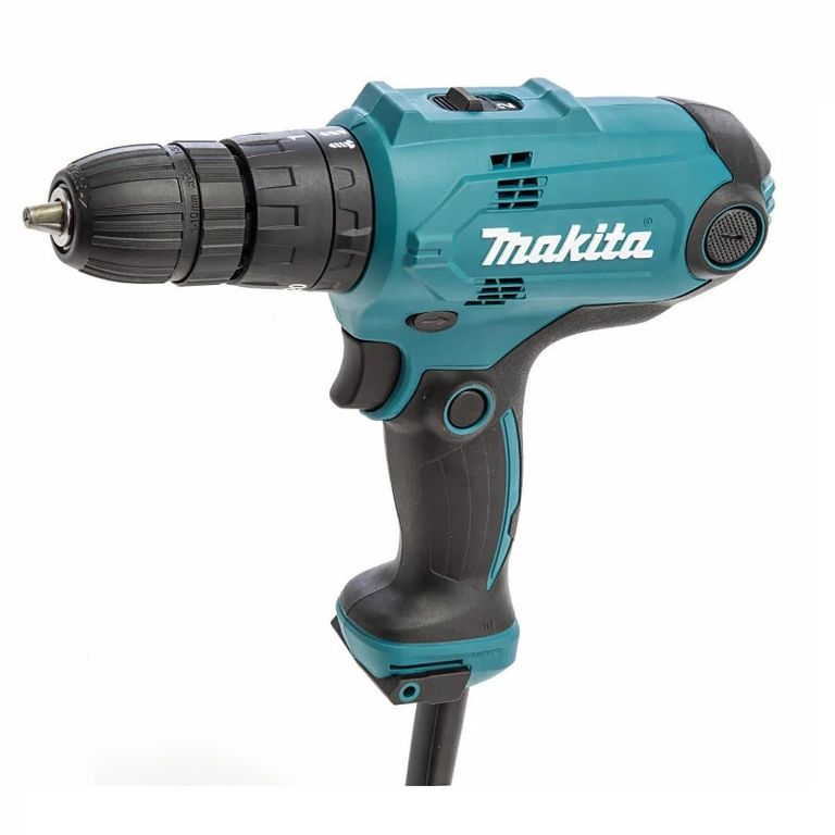 Taladro Atornillador Percutor Reversible 320w Hp0300
