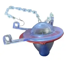 GENERICO - Flapper Wc Cadena Plastica Aquakit