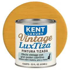 KENT - Pintura Tizada Mate – Vintage LuxTiza - 350 G - MOSTAZA RÚSTICA