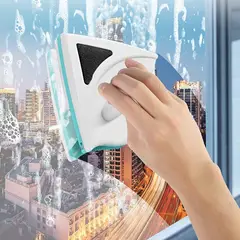MOVI - Limpia Vidrios Magnético Triangular Limpieza Eficiente y Segura