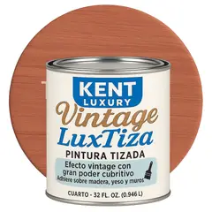 KENT - Pintura Tizada Mate Vintage LuxTiza - 1L - TERRACOTA SUAVE