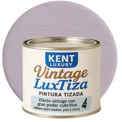 KENT - Pintura Tizada Mate Vintage LuxTiza - MEDIO GALÓN - LAVANDA SUAVE