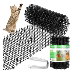 GENERICO - 10 Alfombrillas De Miedo Para Gatos, Jardín, Antigato, Tiras