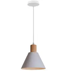 TATEE - Lámpara de araña sencilla Blanco Estilo moderno 100×20cm