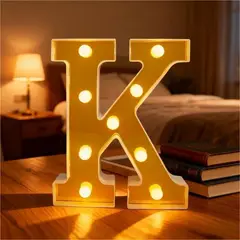 GENERICO - Letras Decorativas Con Luces Led «K»