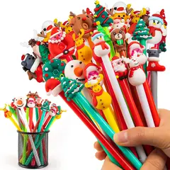 ATURE - Set 36 Lápices Boligrafo Navidad Diseño Navideños 0.5mm