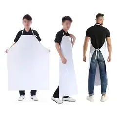 GENERICO - Delantal De Vinilo De Goma De Plástico Impermeable De Pvc