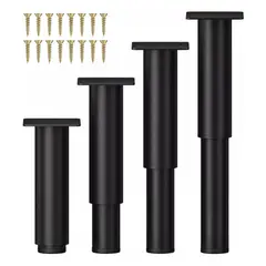 KINDA NICE - De 4 Patas Ajustables De Metal Para Mesa De Centro Y Taburet