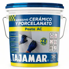 TAJAMAR - Adhesivo Cerámico y Porcelanato en Pasta AC Tineta 25Kg
