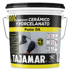 TAJAMAR - Adhesivo Cerámico y Porcelanato en Pasta DA Tineta 25Kg