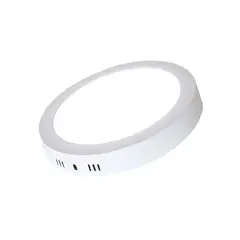 AVC - PANEL LED SOBREPUESTO REDONDO 18W FRIO