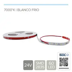STOREFIX - TIRA LED 24V BLANCO FRIO DE USO INTERIOR (Rollo 15 mts)