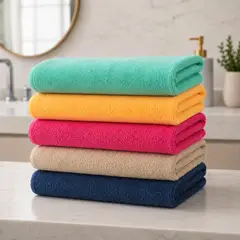GARSIL - Pack 3 Toallas De Baño Microfibra Secado Rápido 70x140 Cm