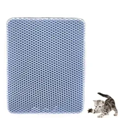 KINDA NICE - Alfombra Atrapa Arena Para Gatos Tapete Mascotas 45x 60cm