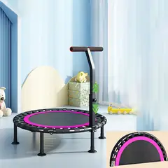 COZYNOOK - Trampolín con Soporte Plegable 100 cm Accesorios Fitness