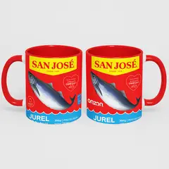 SM - Taza Tazón Jurel San José Tazón Divertido Humor Chileno