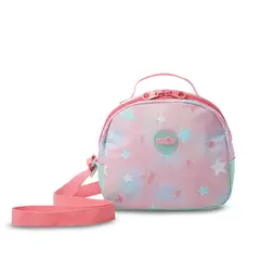 TOTTO - Lonchera Térmica Escolar Niña Rainbow Star Mediana Rosada