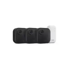 BLINK - Cámara de seguridad Outdoor 4 3 cámaras con Sync Module Core Negro
