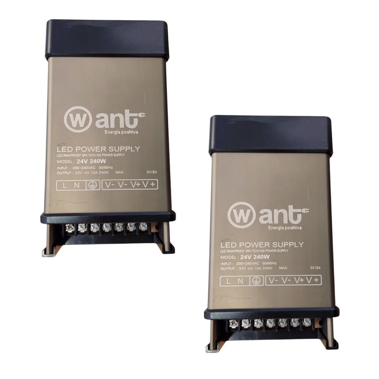2 Fuentes de Poder 24V 10A 240W IP44