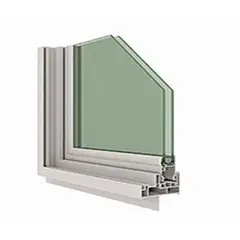 DVP - VENTANA CORREDERA PVC TERMOPANEL 121X100 CMS